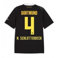 Borussia Dortmund Nico Schlotterbeck #4 Vieraspaita 2026-27 Lyhythihainen